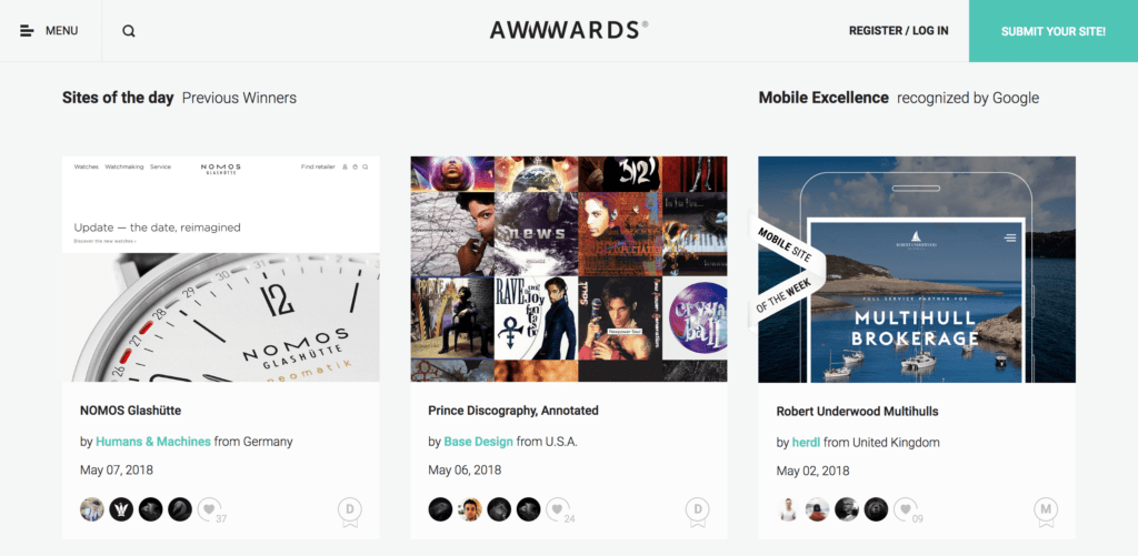mobile site of the week