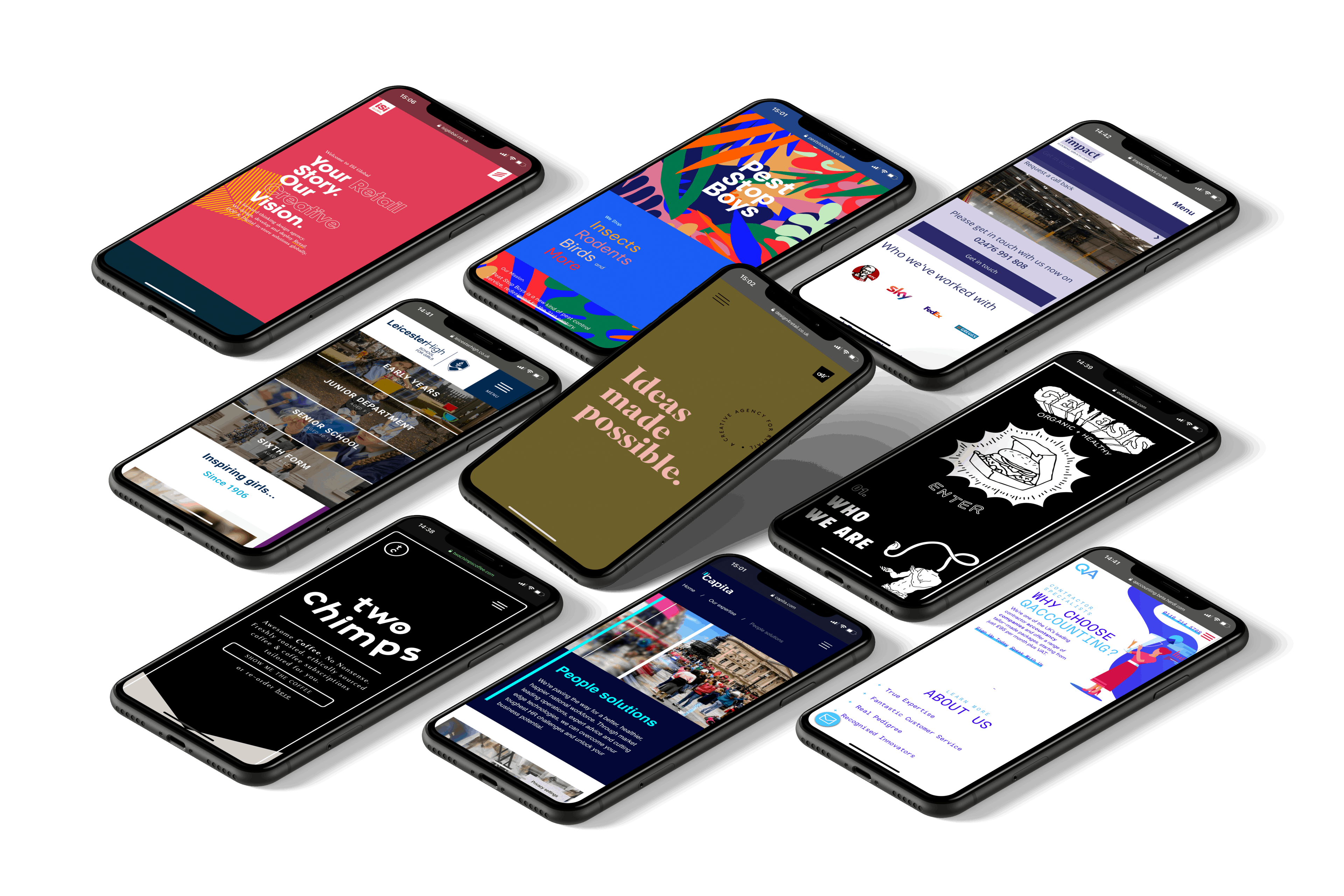 our SEO agency clients