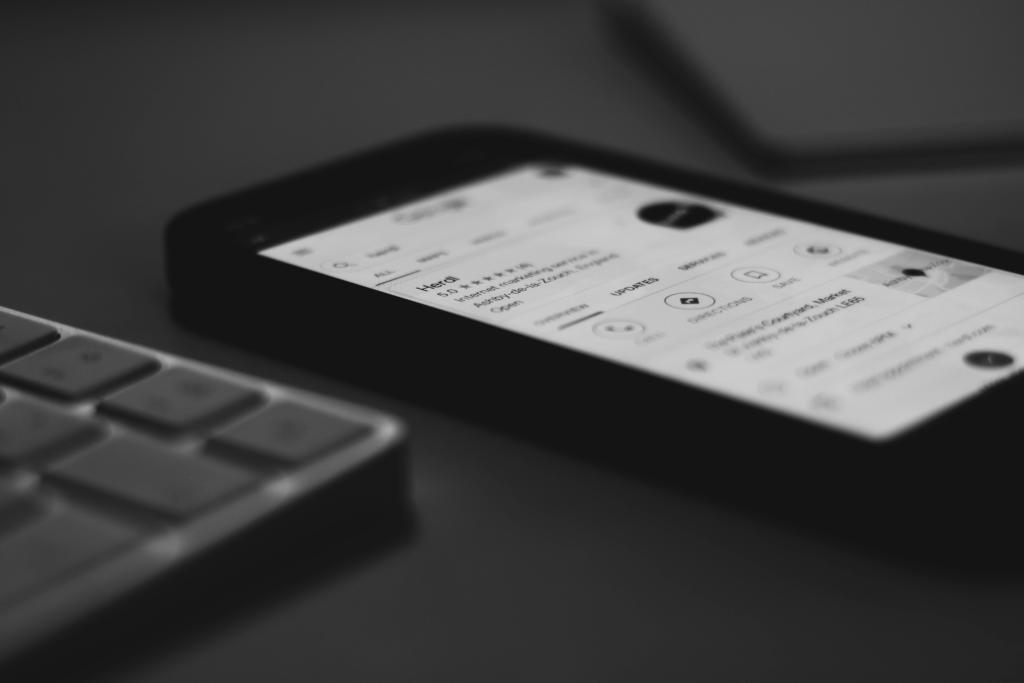 google my business result