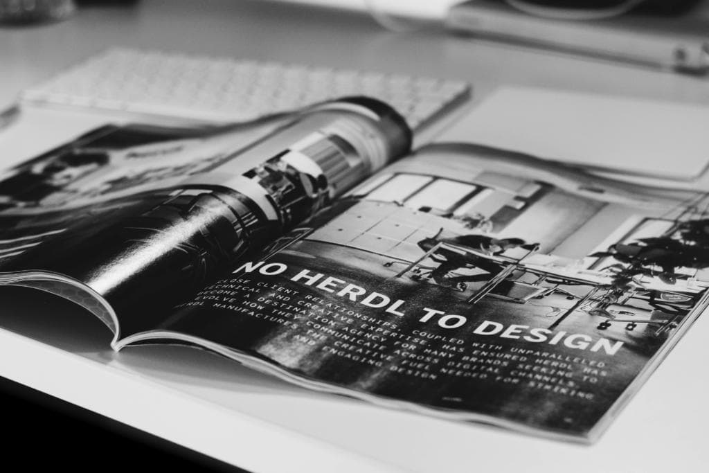 herdl featured in web designer magazine