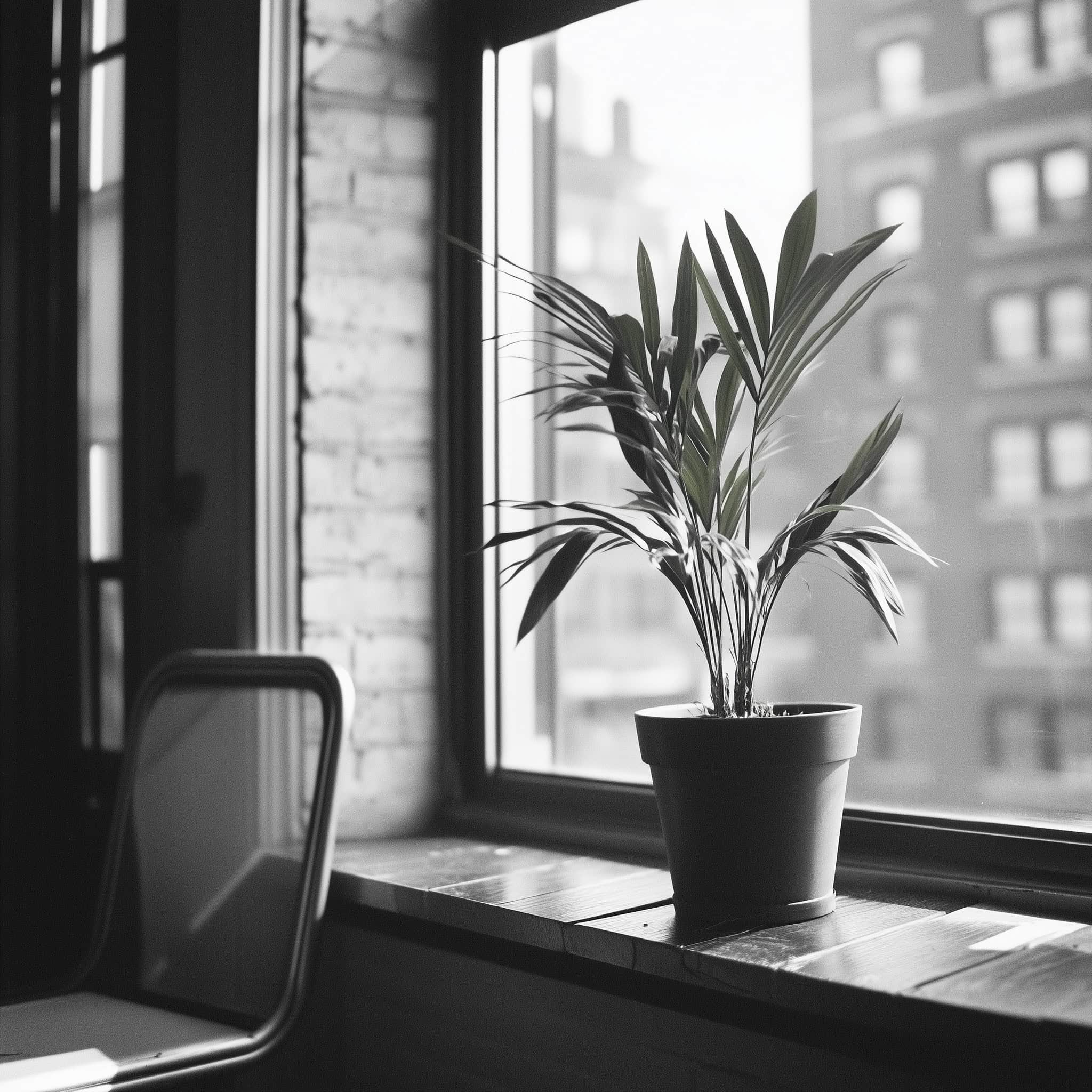 plant by window