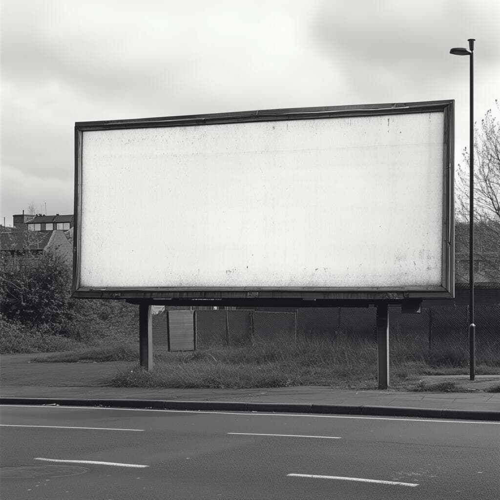 empty billboard